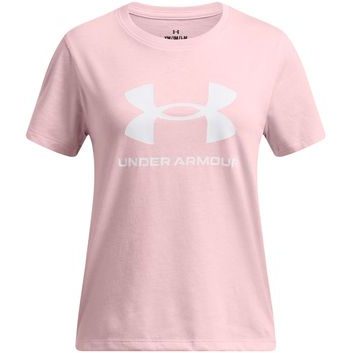 UNDER ARMOUR UA BIG LOGO SS, růžová