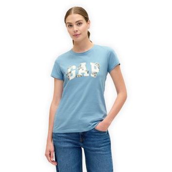 GAP 822874-01 Tričko s logem Modrá