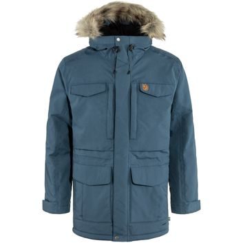 FJÄLLRÄVEN Nuuk Parka M Mountain Blue