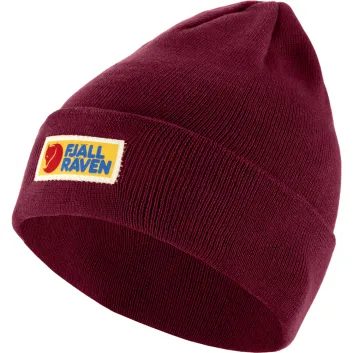 FJÄLLRÄVEN Vardag Classic Beanie, Bordeaux Red