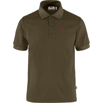 FJÄLLRÄVEN Crowley Pique Shirt M Dark Olive