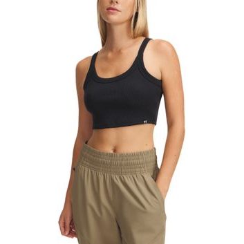 UNDER ARMOUR UA Rival Rib Baby Tank černá