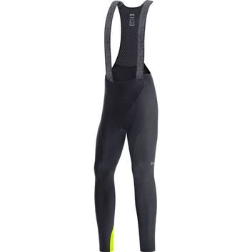GORE C3 Thermo Bib Tights+ black/neon yellow