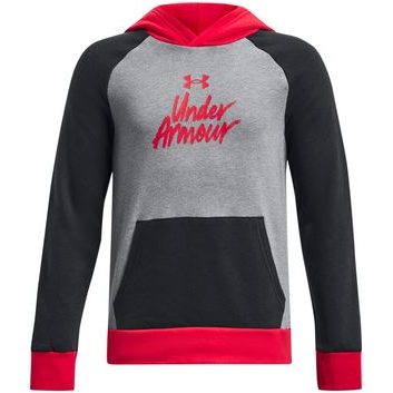 UNDER ARMOUR UA Rival Fleece Script CB HD-BLK