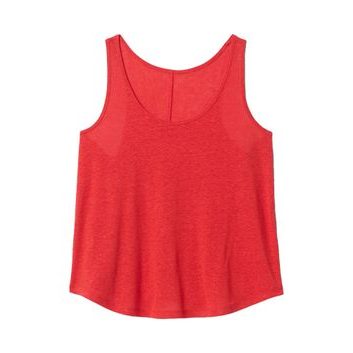 GAP Lněný top Červená