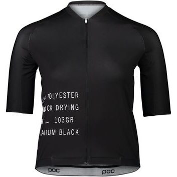 POC W's Pristine Print Jersey Uranium Black