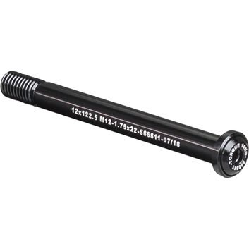 BONTRAGER Skewer Bontrager Thru 12 x 122mm Axle Length Black Front