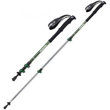 NATUREHIKE NH17D001-Z-66 trekingová hůl zelená, 62-135 cm