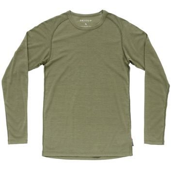 DEVOLD Lauparen Merino 190 Base Shirt Man, Lichen