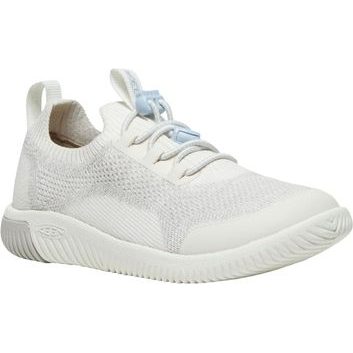 KEEN KNX KNIT LACE CHILDREN star white/skyway