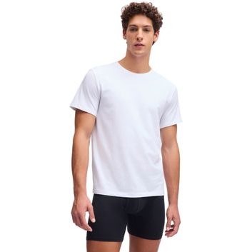 UNDER ARMOUR M UA Perf Cotton Crew Neck-2pk white