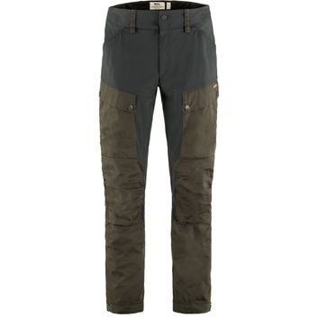 FJÄLLRÄVEN Keb Trousers M Dark Olive-Dark Grey