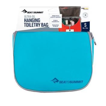 SEA TO SUMMIT Ultra-Sil Hanging Toiletry Bag Small, Blue Atoll