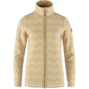 FJÄLLRÄVEN Snow Cardigan W, Dune Beige
