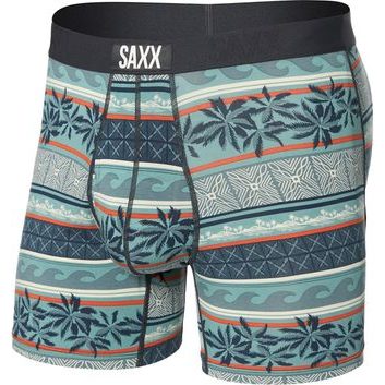 SAXX ULTRA SSOFT BB FLY, Beach Shack Stripe-Teal