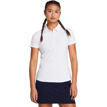 UNDER ARMOUR UA Playoff SS Polo-WHT, bílá