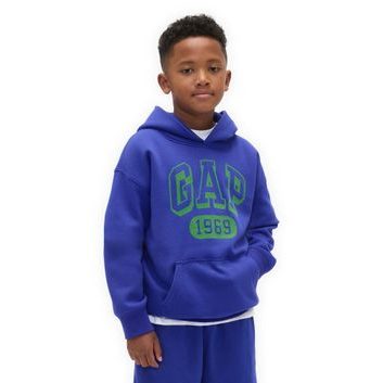 GAP 817627-01 Dětská mikina VintageSoft Tmavě modrá