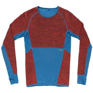 DEVOLD Tuvegga Merino Shirt Man, Cayenne