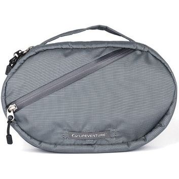 LIFEVENTURE Folding Wash Bag; grey