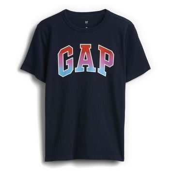 GAP 884884-01 Dětské tričko s logem Tmavě modrá