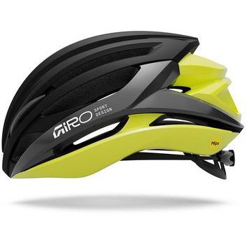 GIRO Syntax MIPS Mat Black/Gloss Hi Viz Yellow