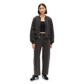 GAP 817099-01 Tepláky Barrel Heavyweight Černá