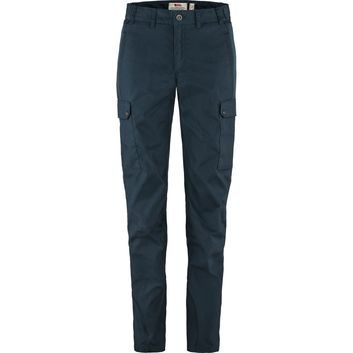 FJÄLLRÄVEN Stina Trousers W Dark Navy