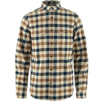 FJÄLLRÄVEN Skog Shirt M, Fossil-Dark Navy