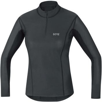GORE M Wmn GWS BL Thermo Turtleneck black