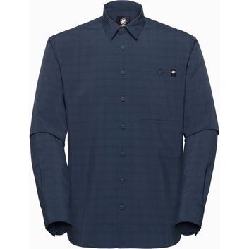 MAMMUT Lenni Longsleeve Shirt Men marine-black