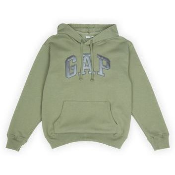 GAP 800434-09 Mikina s logem Zelená