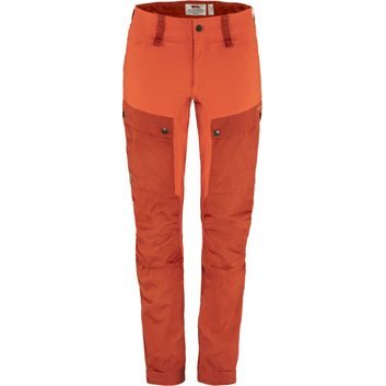 FJÄLLRÄVEN Keb Trousers W Short, Cabin Red-Rowan Red