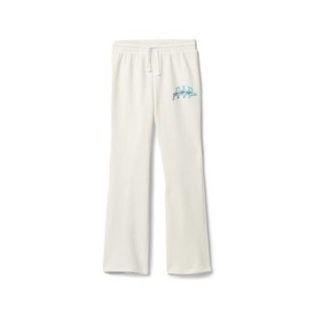 GAP Dětské tepláky s logem Bílá