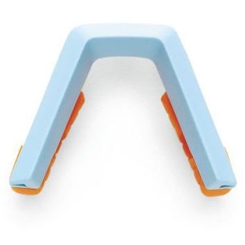 100% SPEEDCRAFT XS Nose Bridge Kit - Short - Soft Tact Two Tone Blue