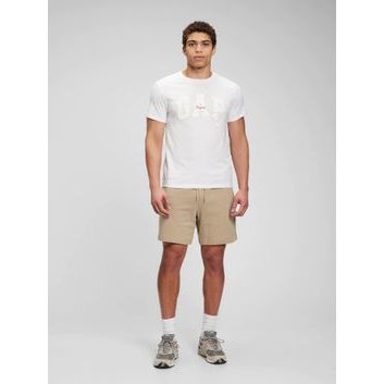 GAP 471777-08 Tričko GAP logo Bílá