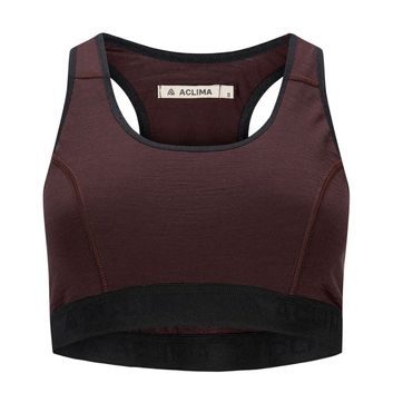 ACLIMA LightWool 180 Sports Top W's Chocolate Plum