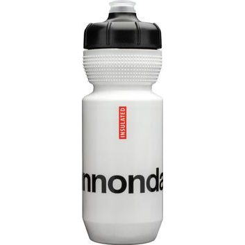 CANNONDALE 550ml LOGO GRIPPER INSULATED BOTTLE WHITE/BLACK