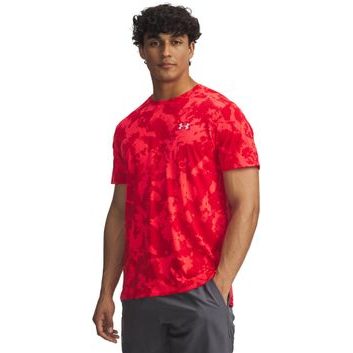UNDER ARMOUR UA Launch Printed SS-RED
