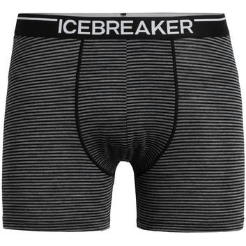 ICEBREAKER M Anatomica Boxers GRITSTONE HTHR