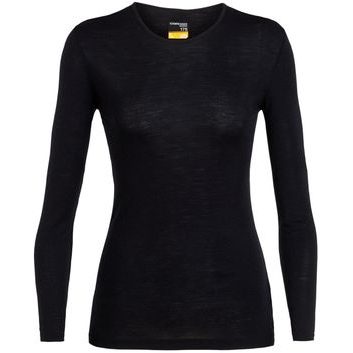 ICEBREAKER W 175 Everyday LS Crewe BLACK