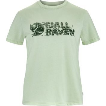 FJÄLLRÄVEN Lush Logo T-shirt W Soft Jade