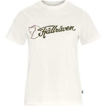 FJÄLLRÄVEN Archive Logo T-shirt W Eggshell