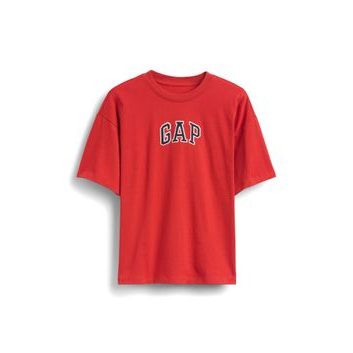 GAP Dětské tričko s logem Americana Červená