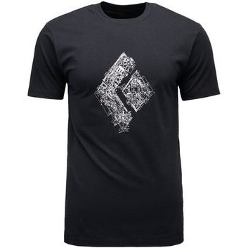 BLACK DIAMOND M ENGINEERED DIAMOND SS TEE Black
