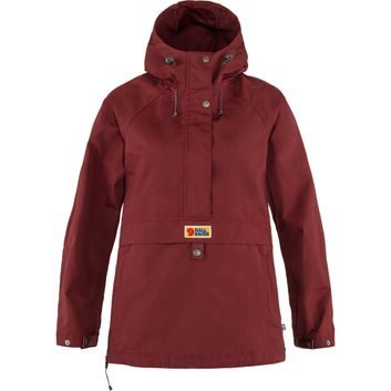 FJÄLLRÄVEN Vardag Anorak W Bordeaux Red
