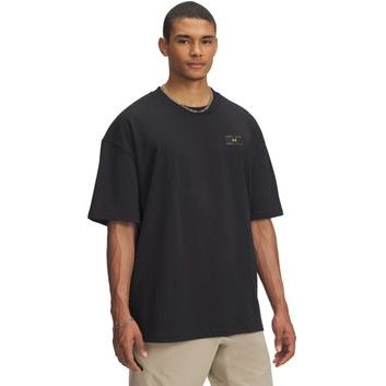 UNDER ARMOUR UA HWT WOVEN LABEL SS-BLK