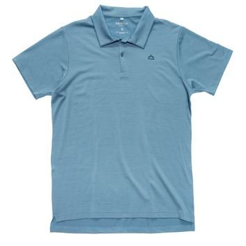DEVOLD Premium Polo Man, Skyblue