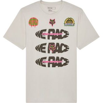 FOX Pro Circuit Ss Tee Light Grey