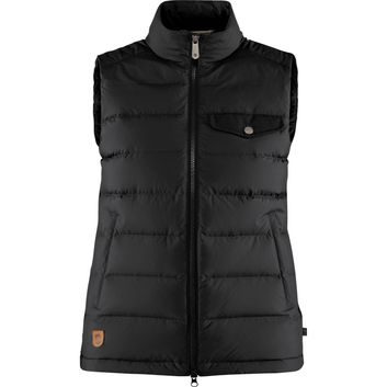 FJÄLLRÄVEN Greenland Down Liner Vest W Black