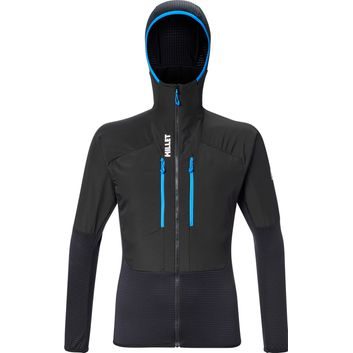 MILLET PARMELAN HYBRID HOODIE M BLACK - NOIR